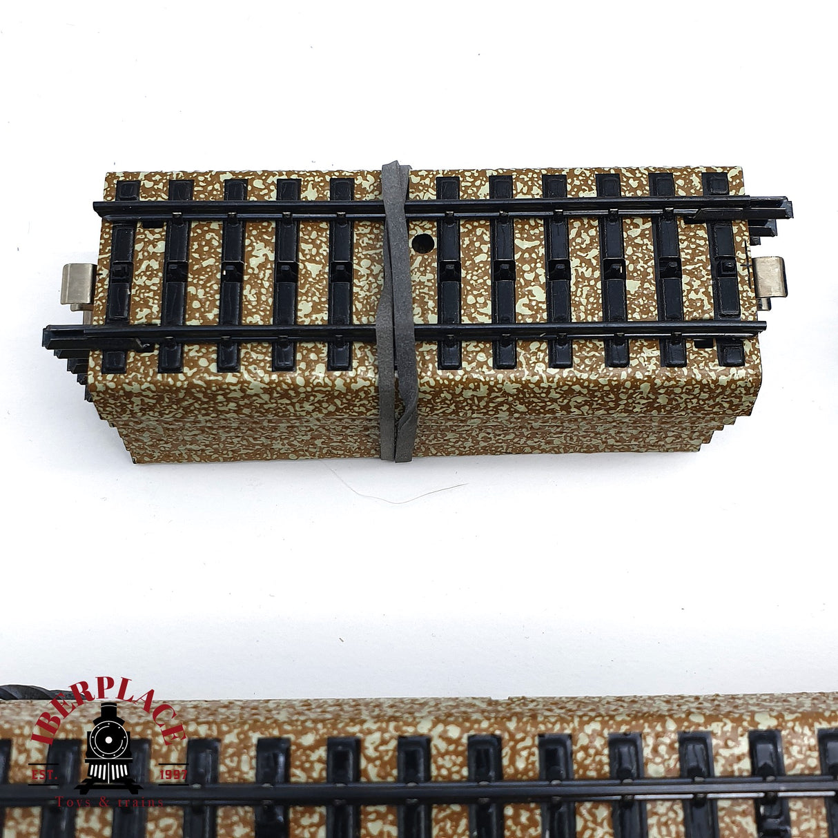 ♻️ 2da mano -  Märklin 41x vías rectas curvas desvíos sistema M H0 escala 1:87 ADT03