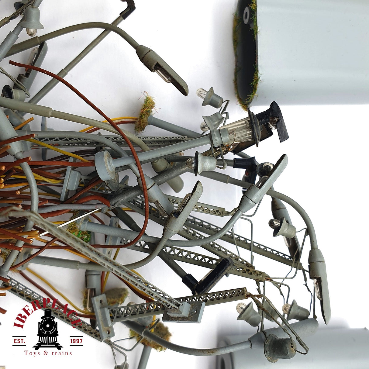 ♻️ 2da mano - Postes de luz farolas para restaurar Z escala 1:220 ADT03