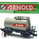 ♻️ 2da mano -  Arnold HN6174 cisterna Cepsa RENFE N escala 1:160 AN10