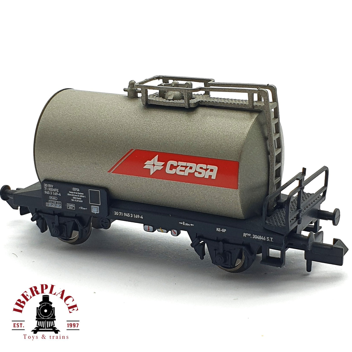 ♻️ 2da mano -  Arnold HN6174 cisterna Cepsa RENFE N escala 1:160 AN10