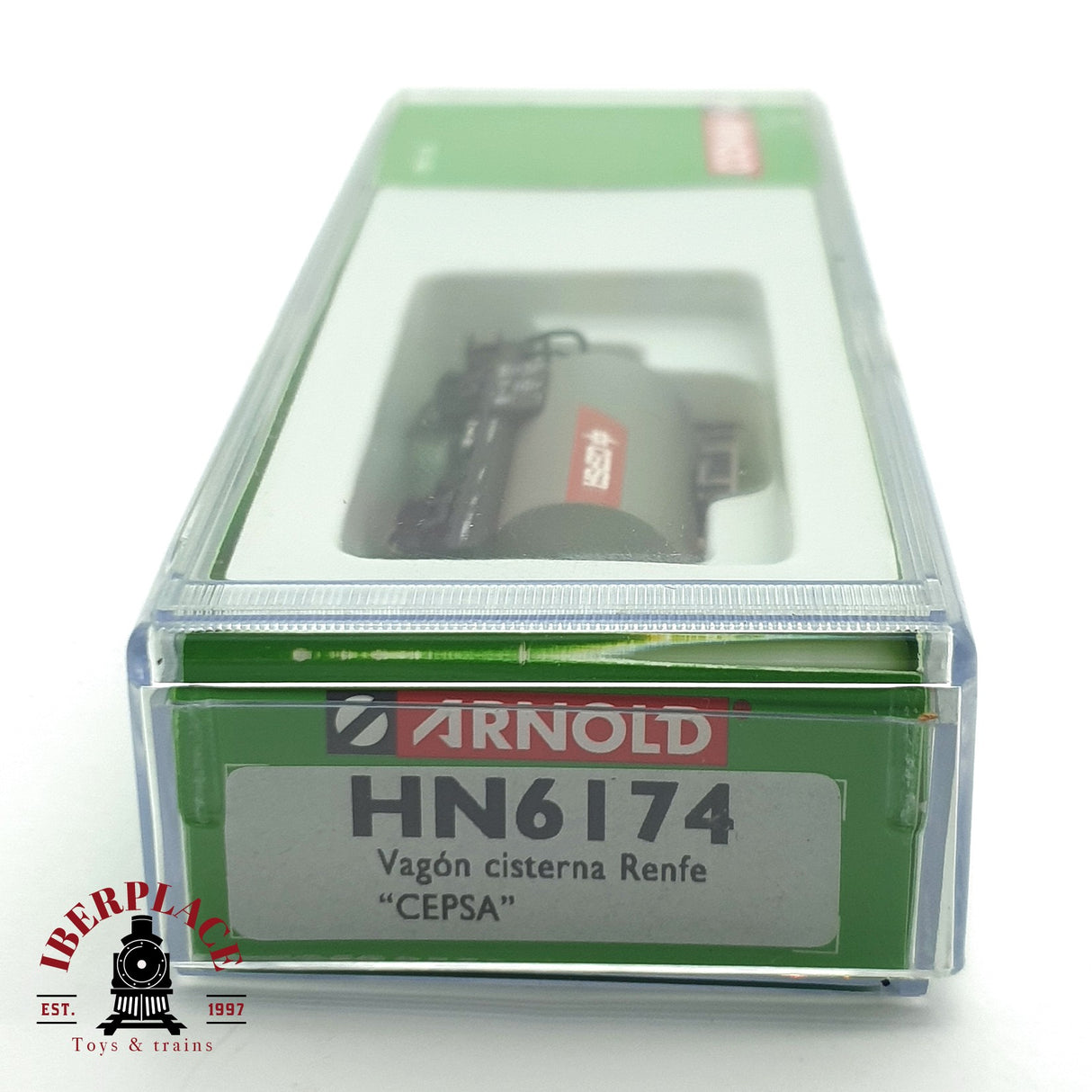 ♻️ 2da mano -  Arnold HN6174 cisterna Cepsa RENFE N escala 1:160 AN10