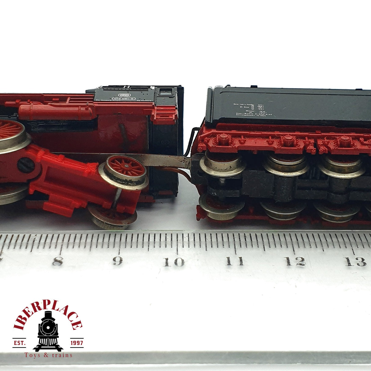 ♻️ 2da mano -  DEFECTUOSO Fleischmann Locomotora BR 012 DB N escala 1:160 ADT03