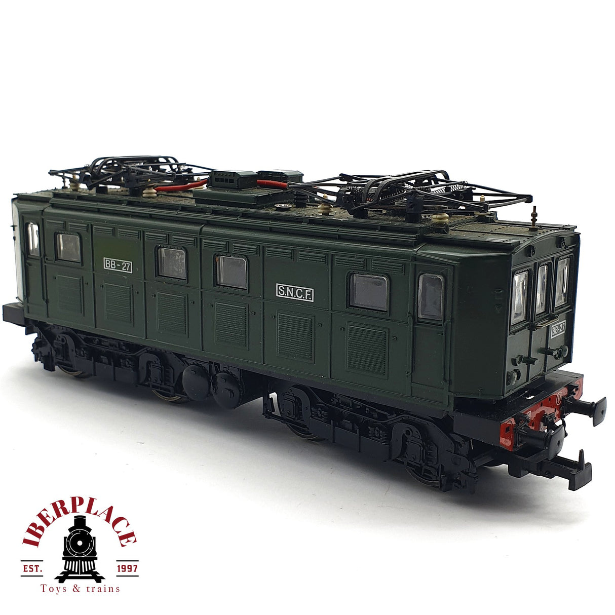 ♻️ 2da mano -  DEFECTUOSO Jouef Locomotora BB 27 H0 escala 1:87 ADT03