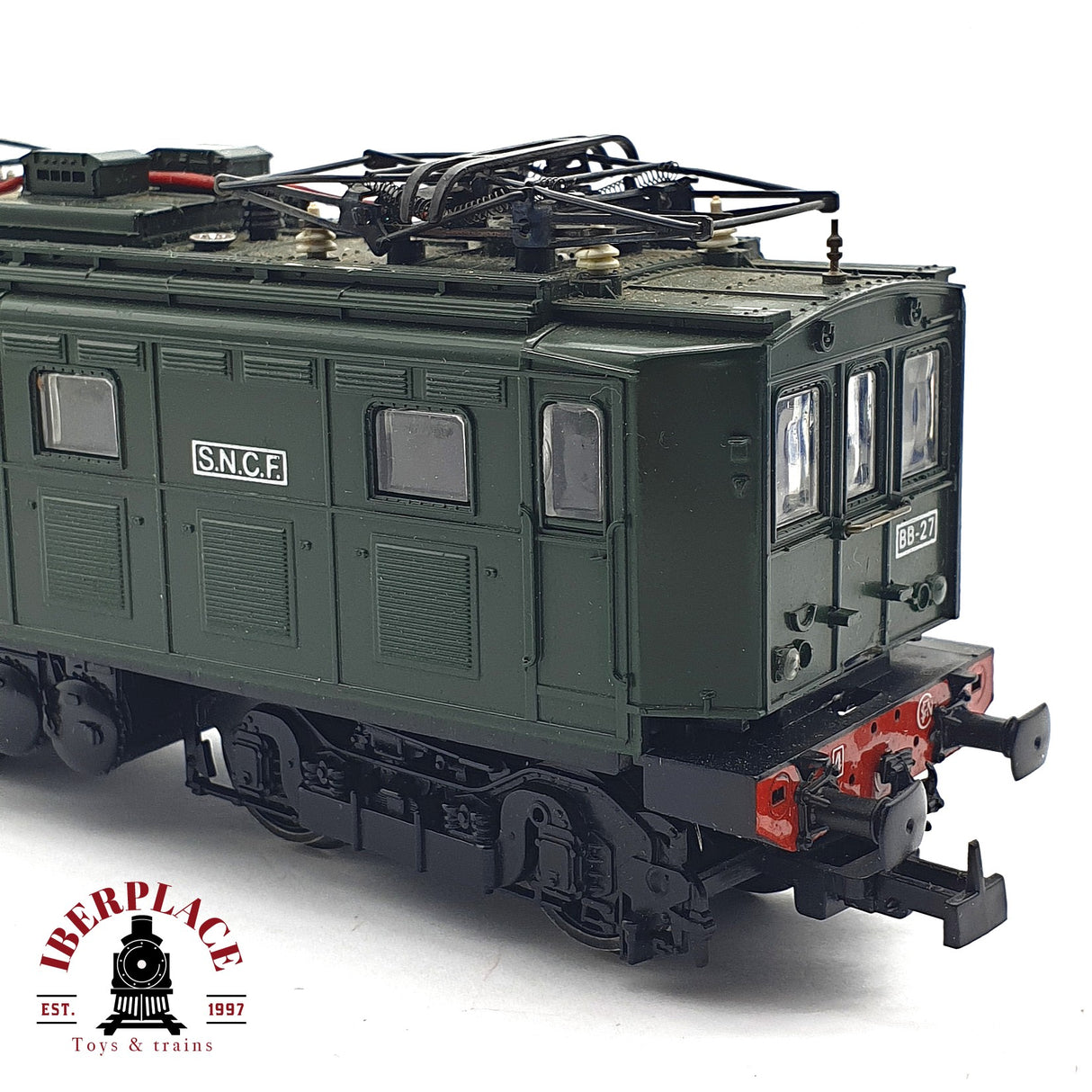 ♻️ 2da mano -  DEFECTUOSO Jouef Locomotora BB 27 H0 escala 1:87 ADT03