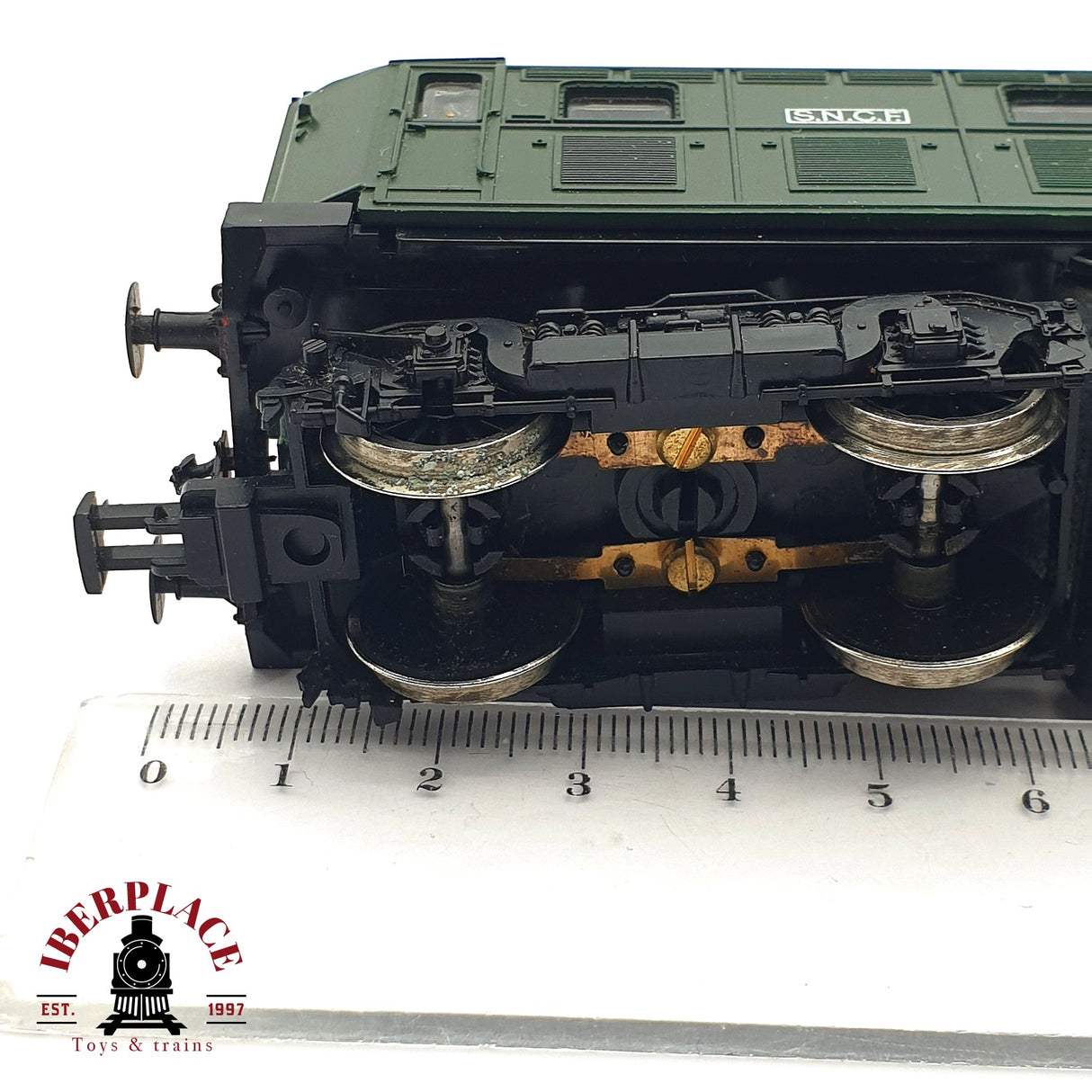 ♻️ 2da mano -  DEFECTUOSO Jouef Locomotora BB 27 H0 escala 1:87 ADT03