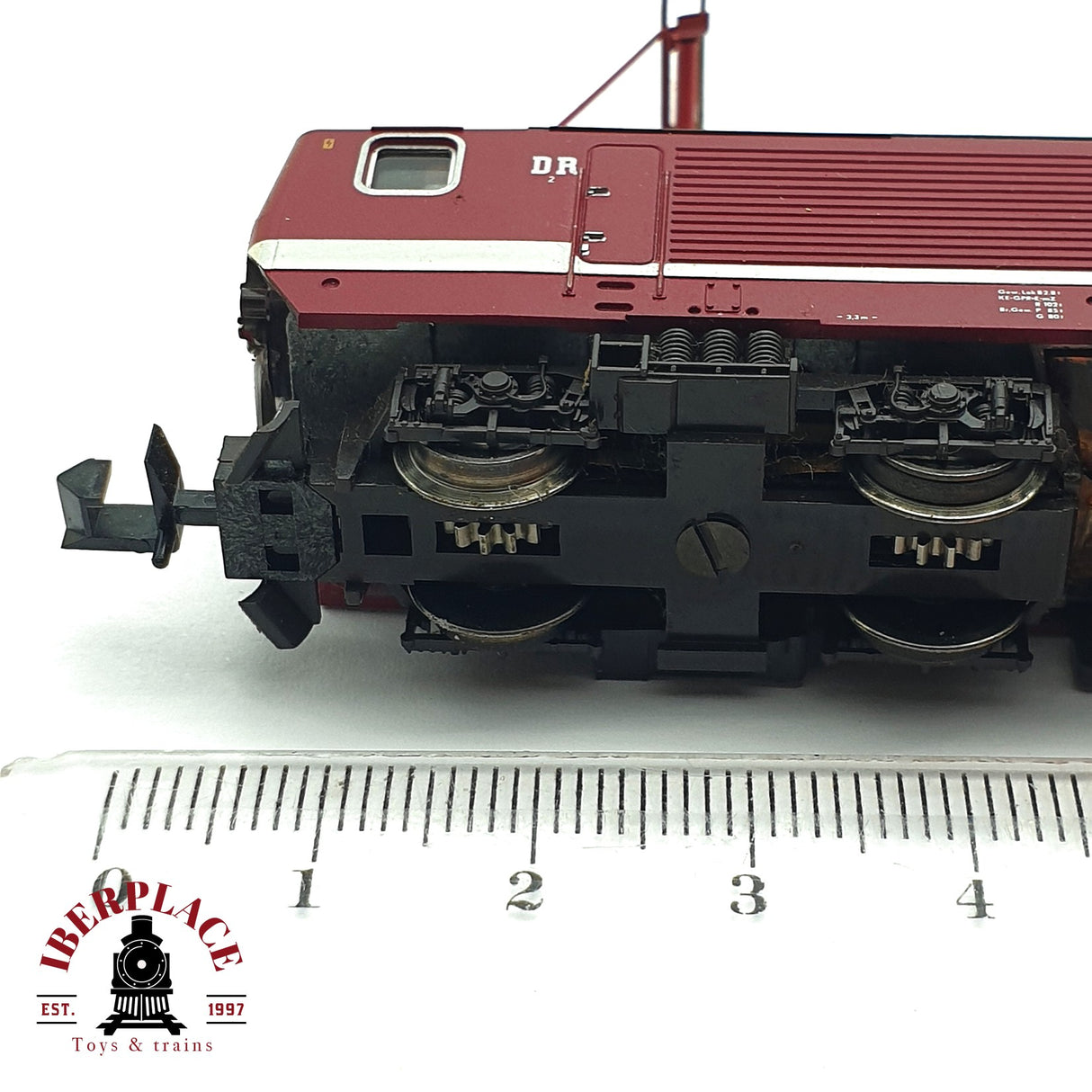 ♻️ 2da mano -  DEFECTUOSO Minitrix 12881 Locomotora BR 143 DR N escala 1:160 ADT03