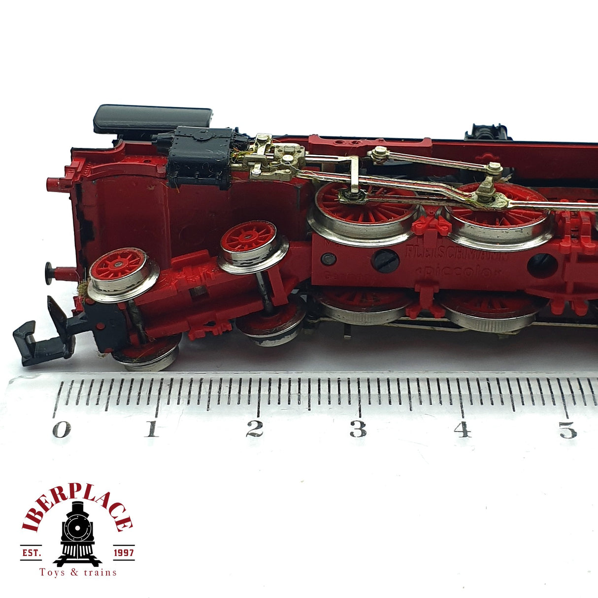 ♻️ 2da mano -  DEFECTUOSO Fleischmann 7162 Locomotora BR 38 DB restaurar N escala 1:160 ADT03