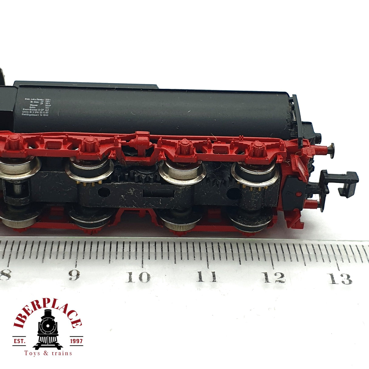 ♻️ 2da mano -  DEFECTUOSO Fleischmann 7162 Locomotora BR 38 DB restaurar N escala 1:160 ADT03