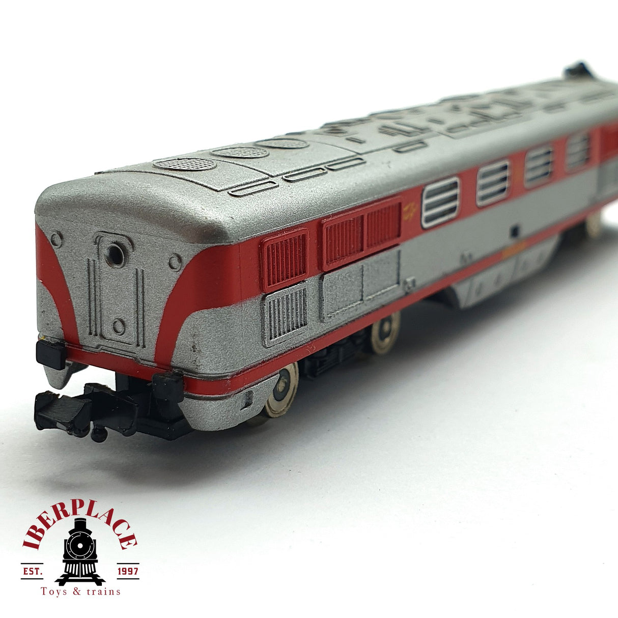 ♻️ 2da mano -  Ibertren Locomotora Virgen del carmen RENFE + vagones N escala 1:160 AN10