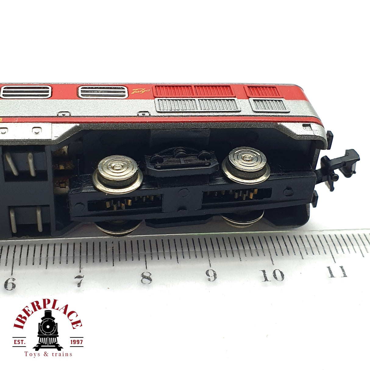 ♻️ 2da mano -  Ibertren Locomotora Virgen del carmen RENFE + vagones N escala 1:160 AN10