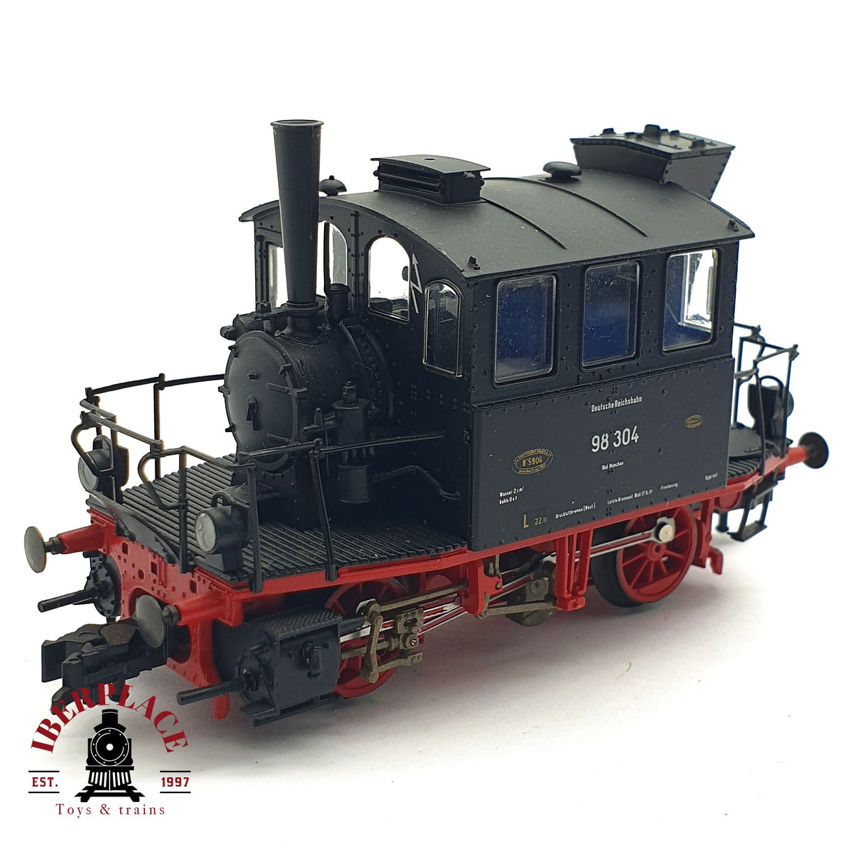 ♻️ 2da mano -  No funciona Roco Locomotora BR 98 DR H0 escala 1:87 ADT03