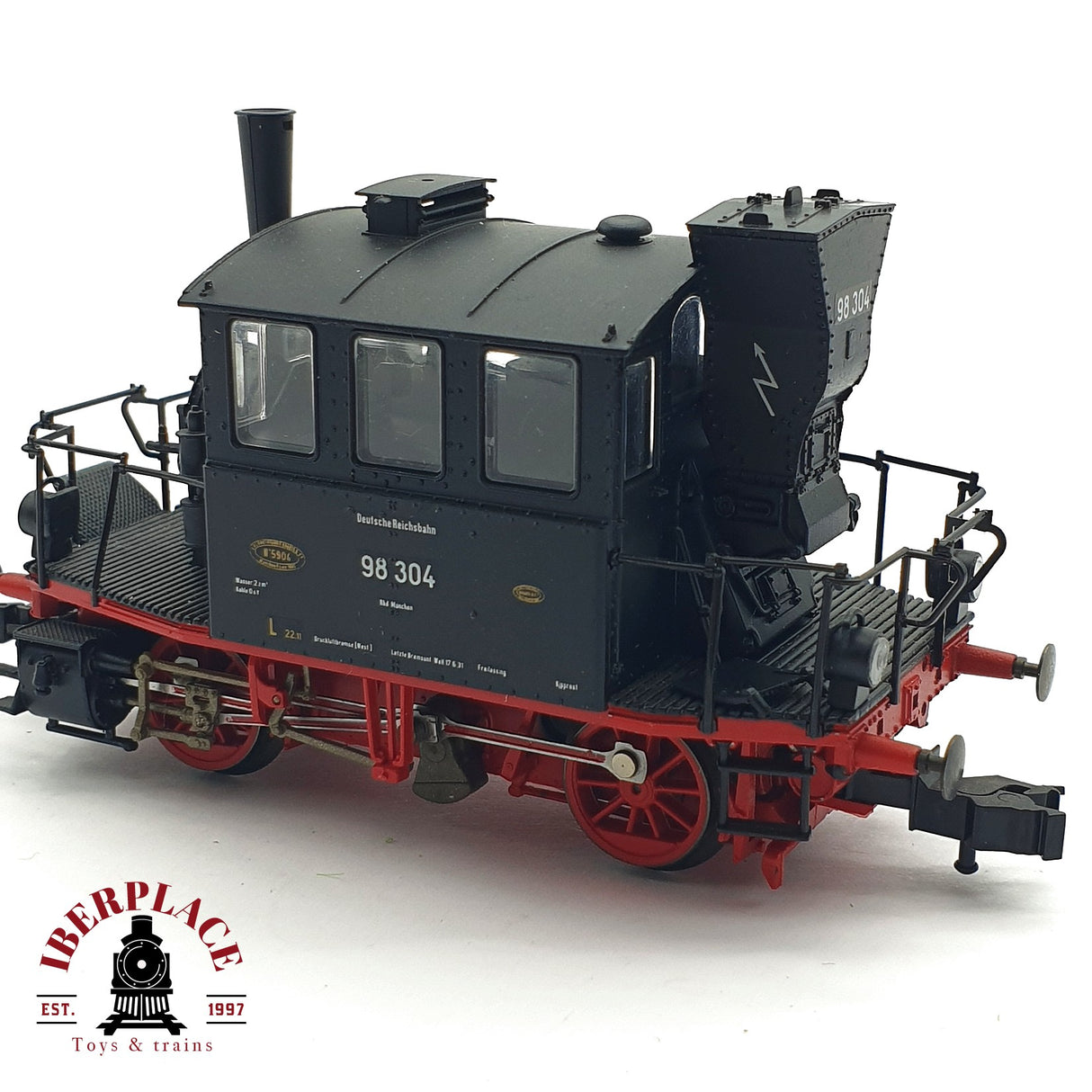 ♻️ 2da mano -  No funciona Roco Locomotora BR 98 DR H0 escala 1:87 ADT03