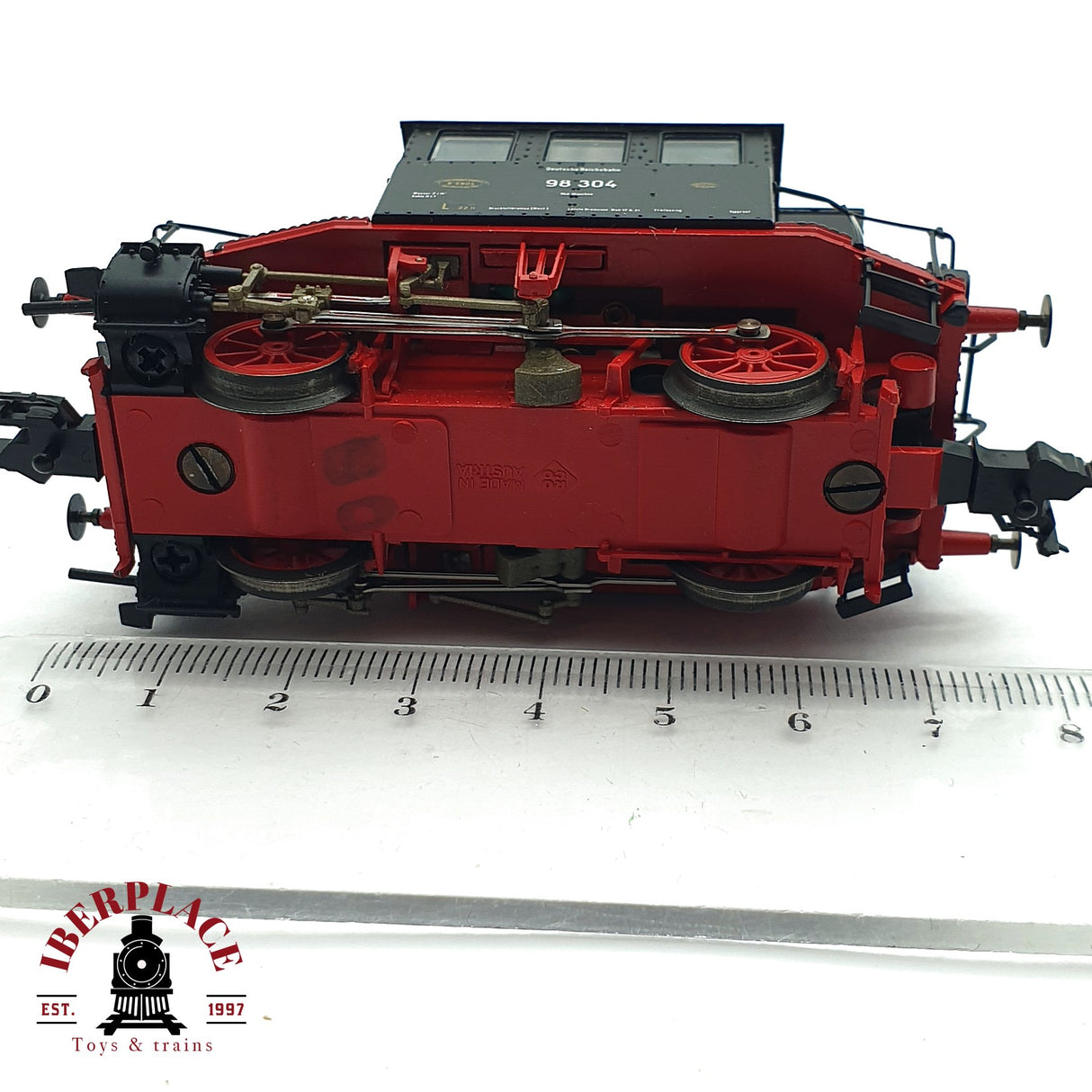 ♻️ 2da mano -  No funciona Roco Locomotora BR 98 DR H0 escala 1:87 ADT03