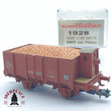 ♻️ 2 mano - Electrotren 1928 vagón envejecido con gravilla RENFE H0 escala 1:87 AH05