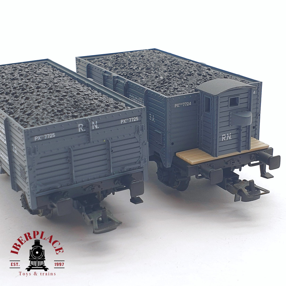 ♻️ 2 mano - Electrotren 1978 conjunto vagones x Ferrolana RENFE H0 escala 1:87 AH05 2/2