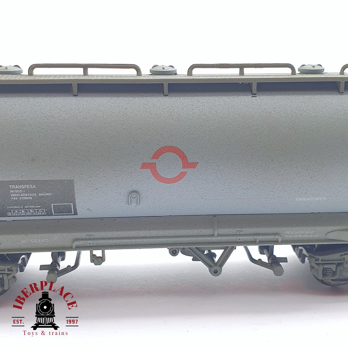 ♻️ 2 mano - Electrotren 5462K vagón envejecido Transfesa RENFE H0 escala 1:87 AH05