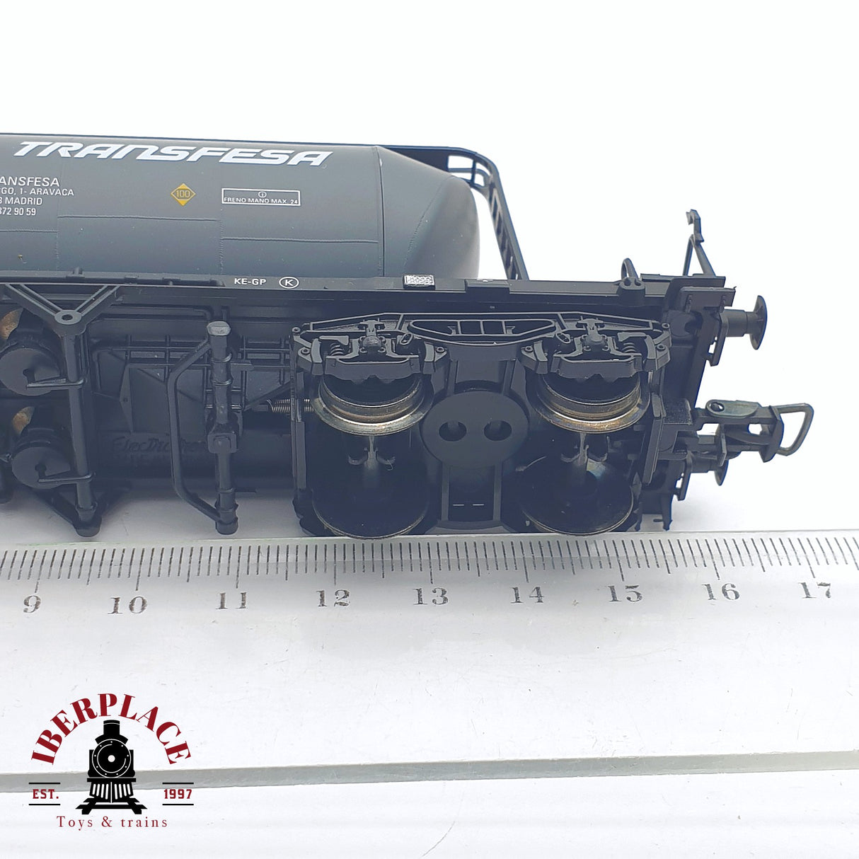 ♻️ 2 mano - Electrotren 5405K vagón tolva cemento RENFE H0 escala 1:87 AH05