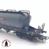 ♻️ 2 mano - Electrotren 5401 vagón tolva Transfesa RENFE H0 escala 1:87 AH05