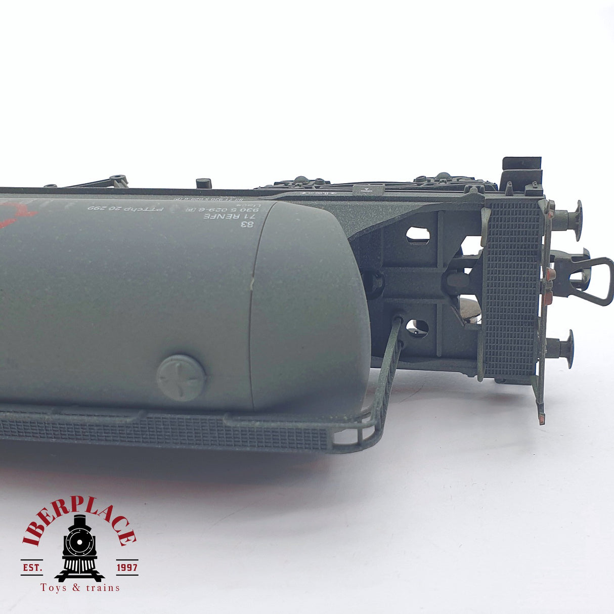 ♻️ 2 mano - Electrotren 5406K vagón tolva cemento envejecido RENFE H0 escala 1:87 AH05