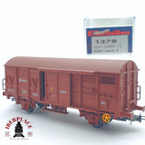♻️ 2 mano - Electrotren 1378 vagón cerrado J-2 RENFE H0 escala 1:87 AH05 1/3
