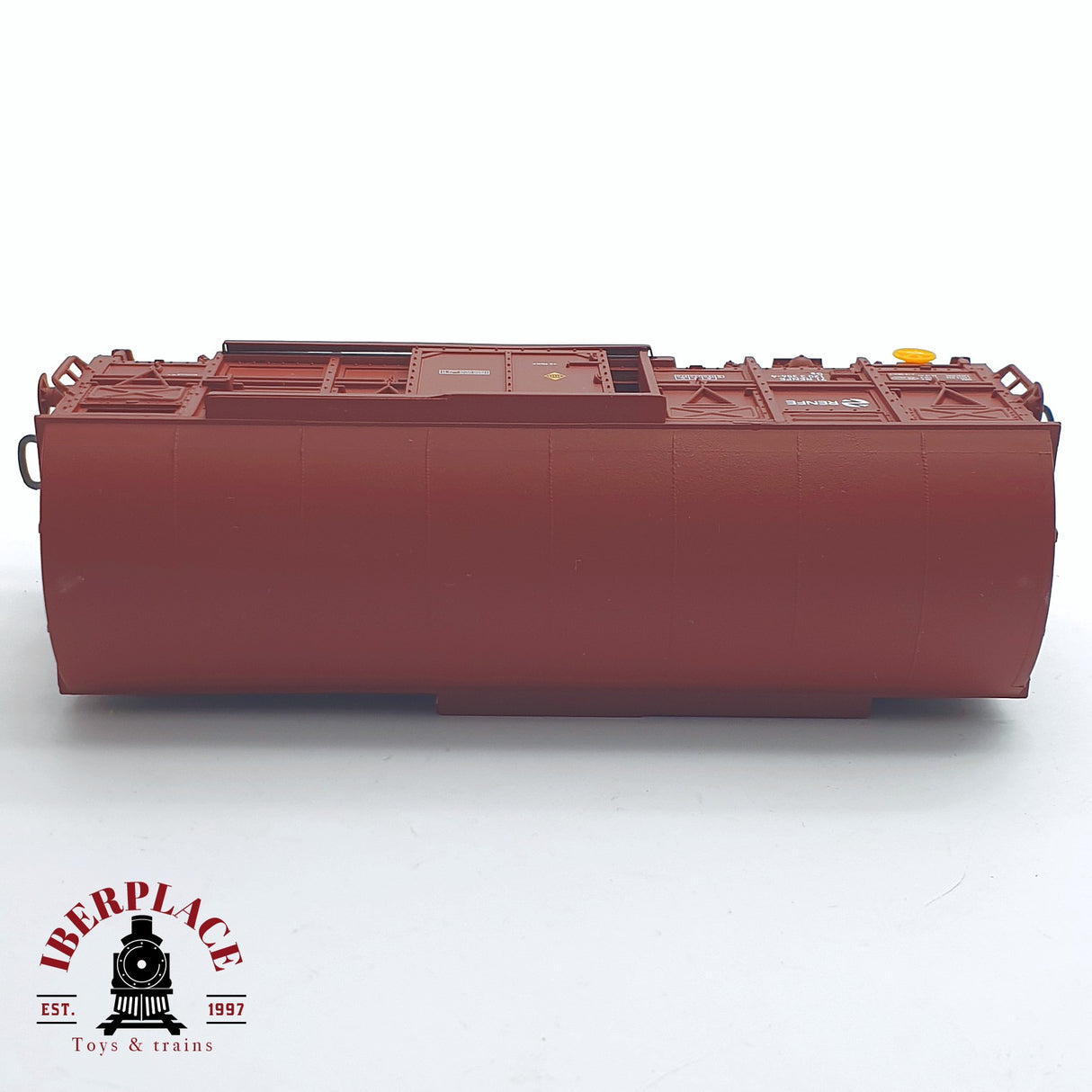 ♻️ 2 mano - Electrotren 1378 vagón cerrado J-2 RENFE H0 escala 1:87 AH05 2/3
