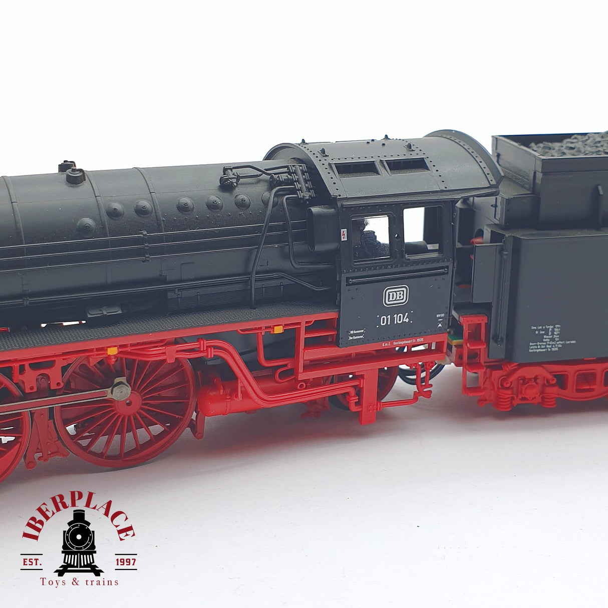 ♻️ 2 mano - Roco 63336 Locomotora DC analog BR 01 104 DB H0 escala 1:87 AH05