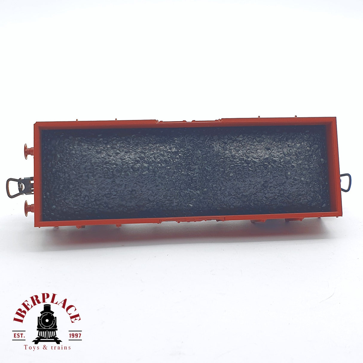 ♻️ 2 mano - Electrotren 1251 vagón con carbón X1 Elos RENFE H0 escala 1:87 AH05 2/2