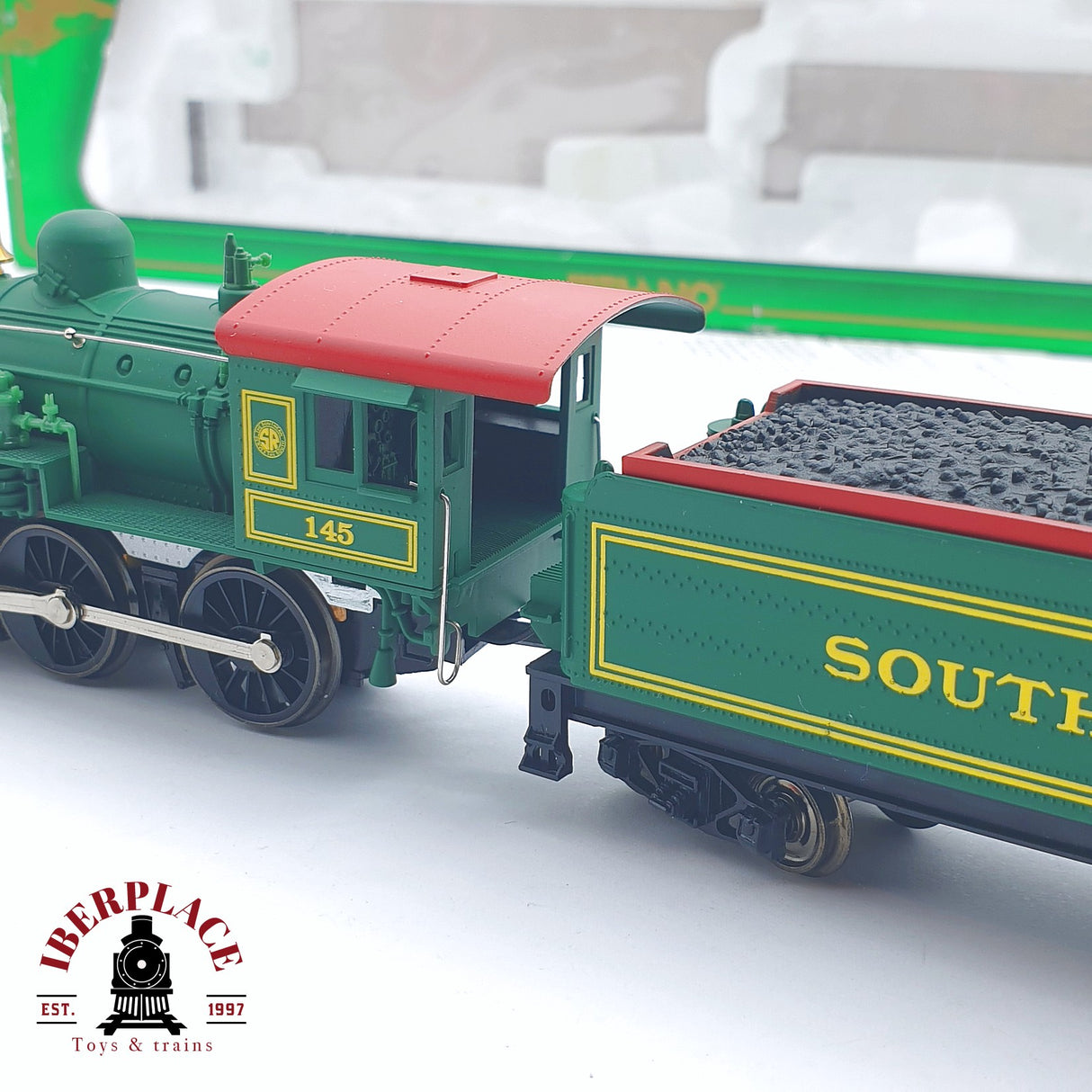 ♻️ 2 mano - Mehano 5707 Locomotora 2-6-0 Mogul Too2/29265 SRR H0 escala 1:87 AH05