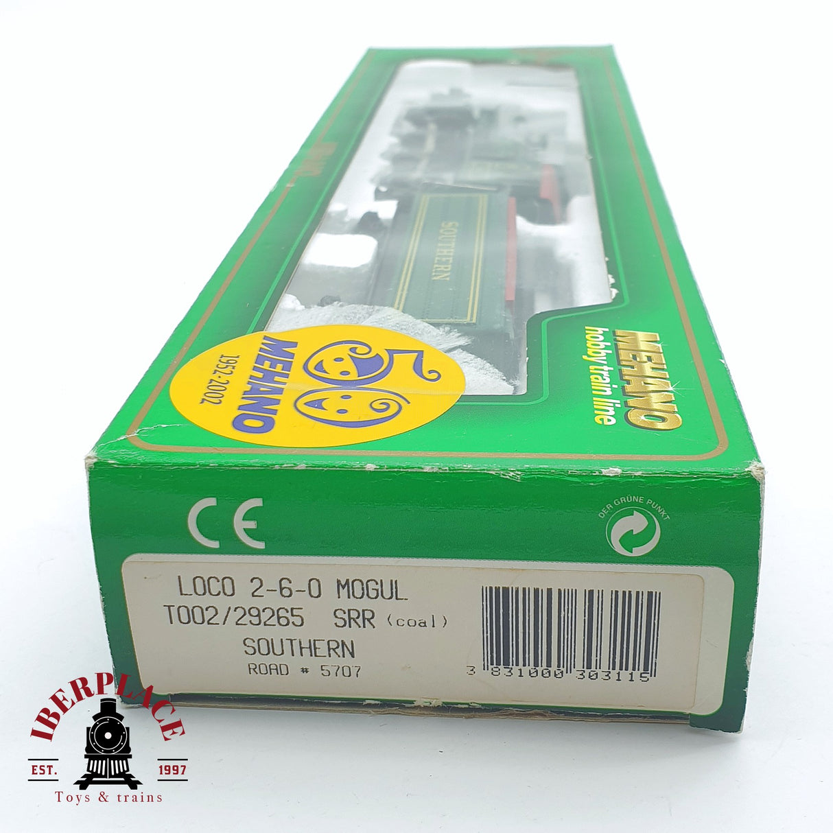 ♻️ 2 mano - Mehano 5707 Locomotora 2-6-0 Mogul Too2/29265 SRR H0 escala 1:87 AH05