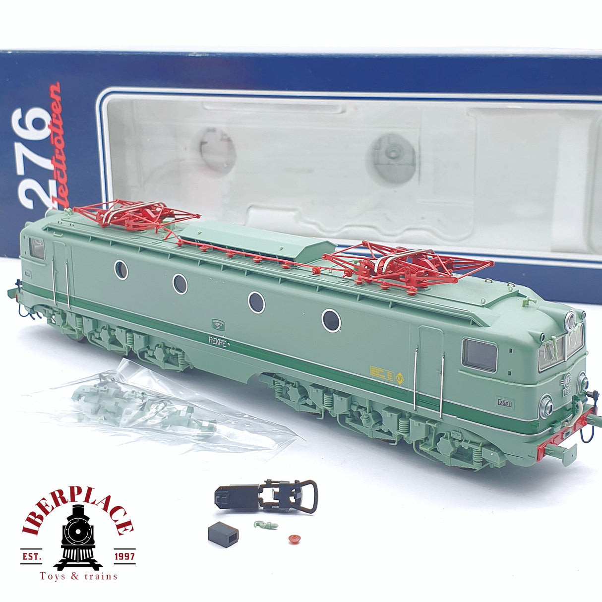 ♻️ 2 mano - Electrotren 2701 Locomotora RENFE 276 068 H0 escala 1:87 AH05