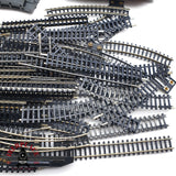 ♻️ 2 mano - Minitrix Ibertren 203x Vías curvas, rectas, rampas, semáforos, pilares etc N escala 1:160 AN07