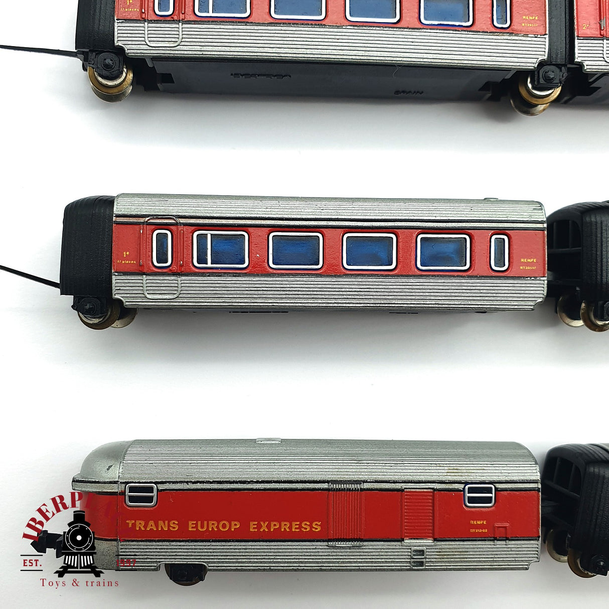 ♻️ 2 mano - Ibertren Locomotora virgen del Carmen RENFE N escala 1:160 AN07