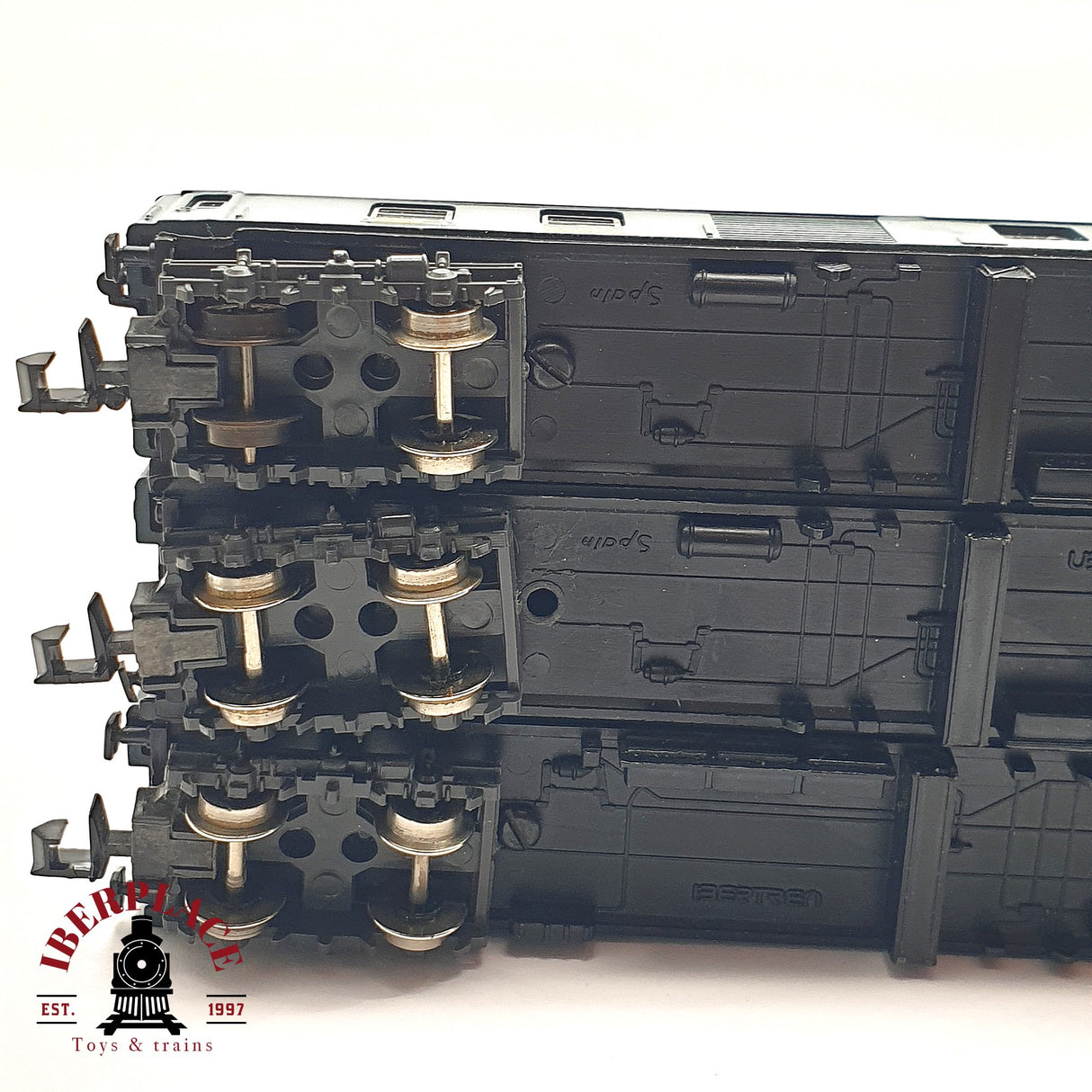 ♻️ 2 mano - Ibertren 3x vagones pasajeros y equipajes RENFE N escala 1:160 AN07