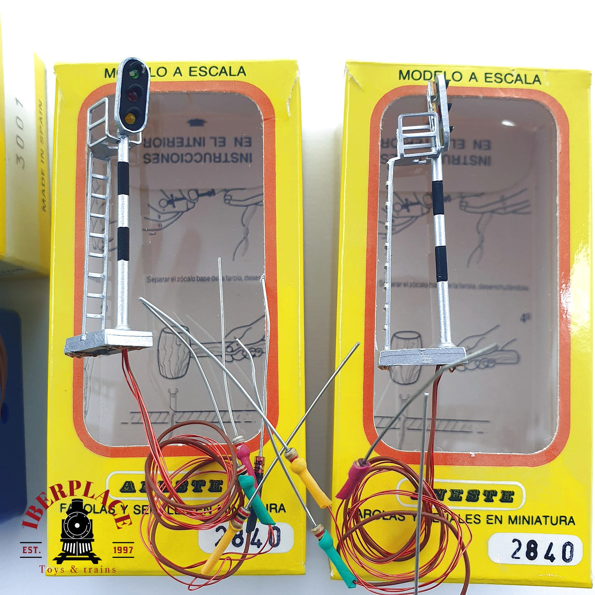 ♻️ 2da mano -  Aneste 2840 3001 Pupitre de mando y semáforos N escala 1:160 AN10 2/2