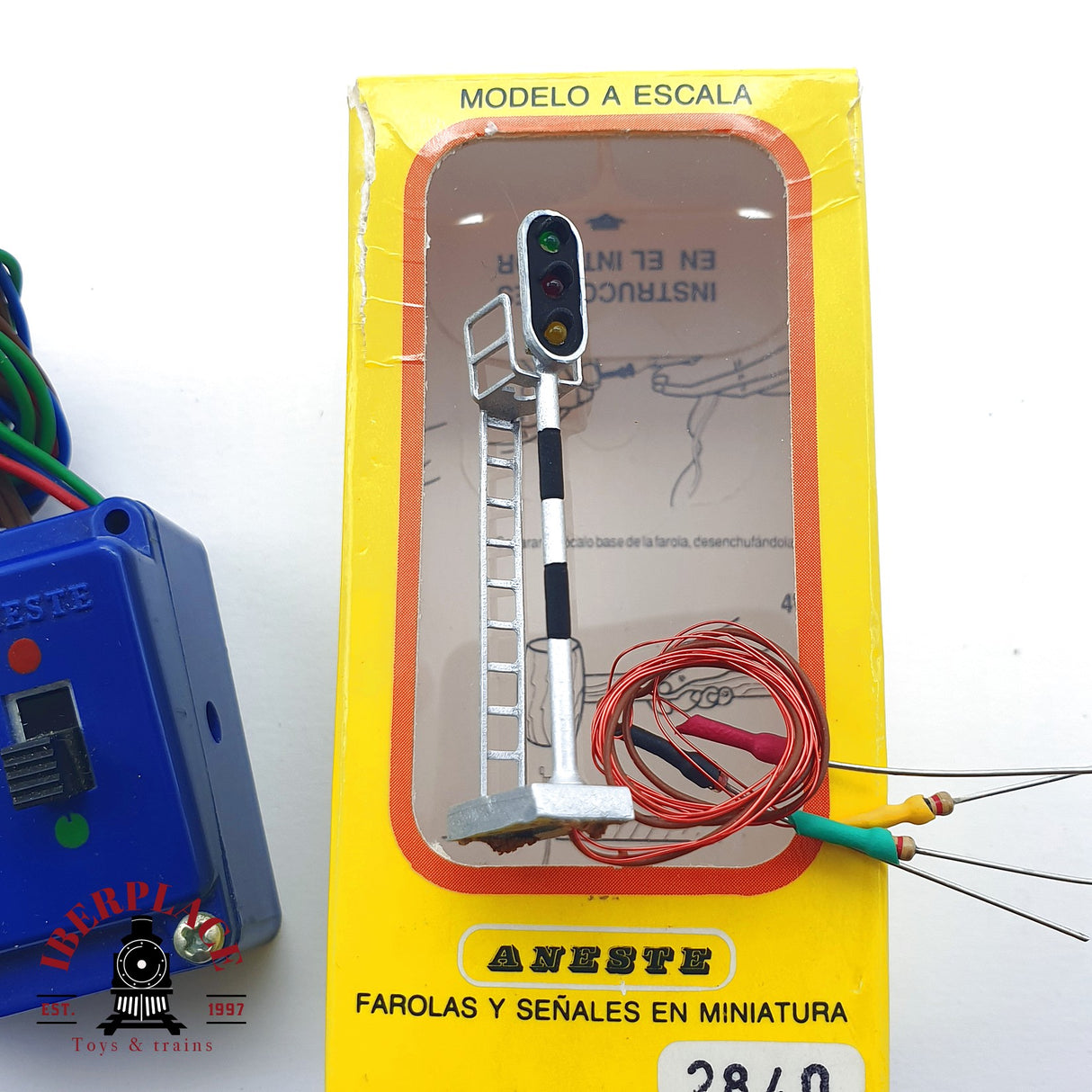♻️ 2da mano -  Aneste 2840 Pupitre de mando y semáforo N escala 1:160 AN10