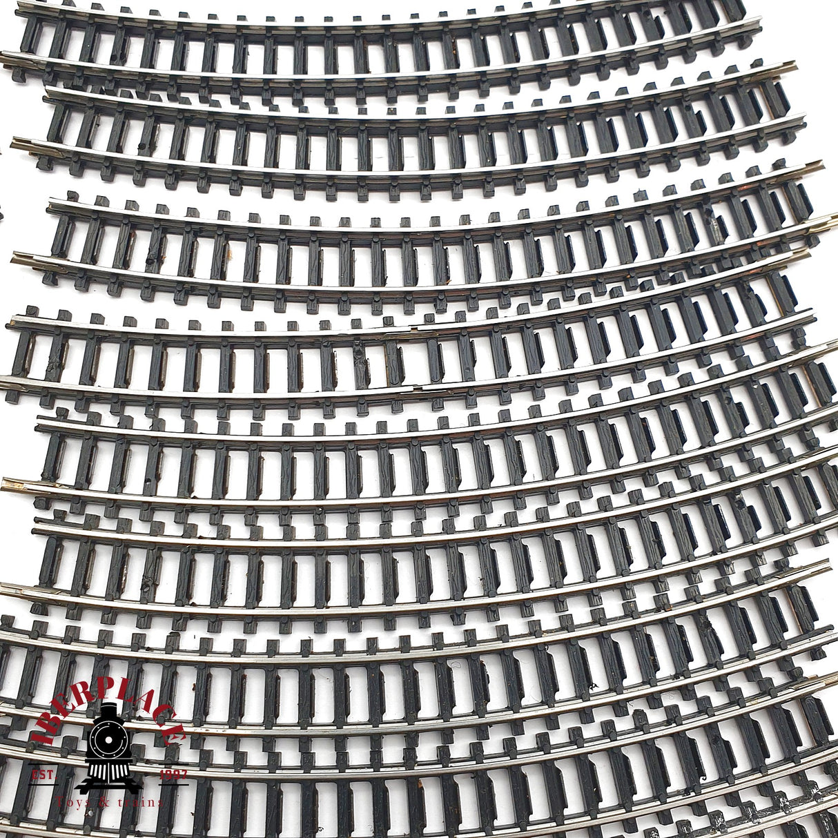 ♻️ 2da mano -  33x IBERTREN vías curvas 3N N escala 1:160 AN10