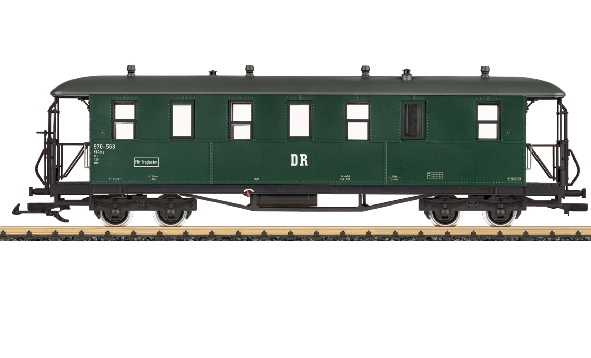 L.G.B 36371 Vagón de pasajeros tipo KD DR escala G