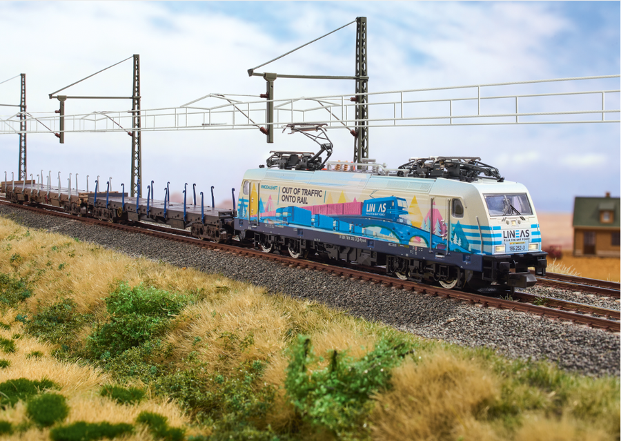Minitrix 11165 – Starter set LINEAS freight train – N 1:160