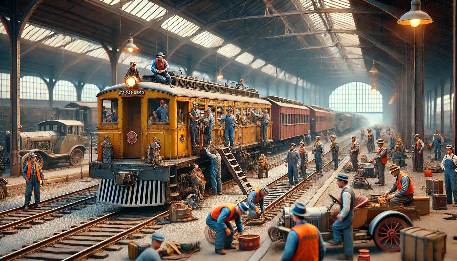 Noch 15279 Operarios Trabajadores Escala H0 - Set de 6 Figuras Realista