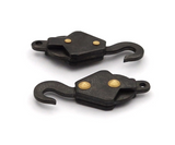 Märklin E406190 – Ganchos de Grúa de Metal H0 1:87 | Pack 2 uds. | Repuesto para Vagón Grúa 4611 · 4671 · 7051
