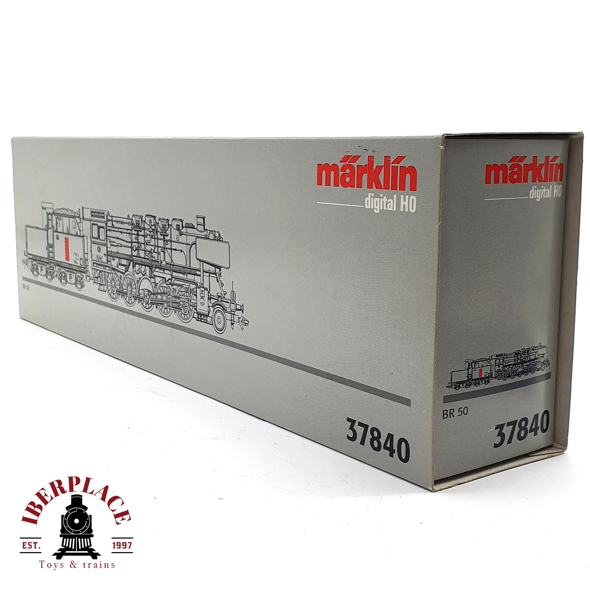 ♻️ 2 mano - Märklin Digital 37840 Locomotora BR 50 2448 DB H0 escala 1:87 EH09