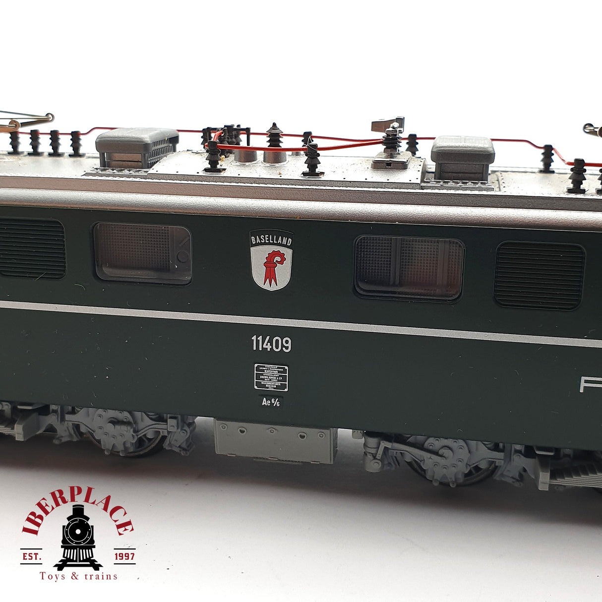 ♻️ 2 mano - Digital Märklin 37437 Locomotora 11409 SBB con sonido H0 escala 1:87 EH09
