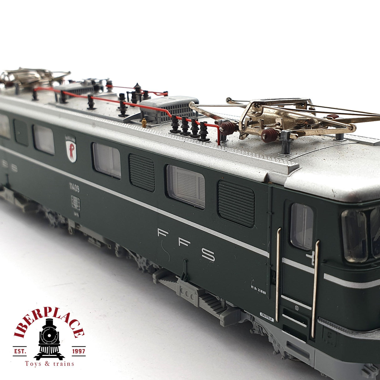 ♻️ 2 mano - Digital Märklin 37437 Locomotora 11409 SBB con sonido H0 escala 1:87 EH09