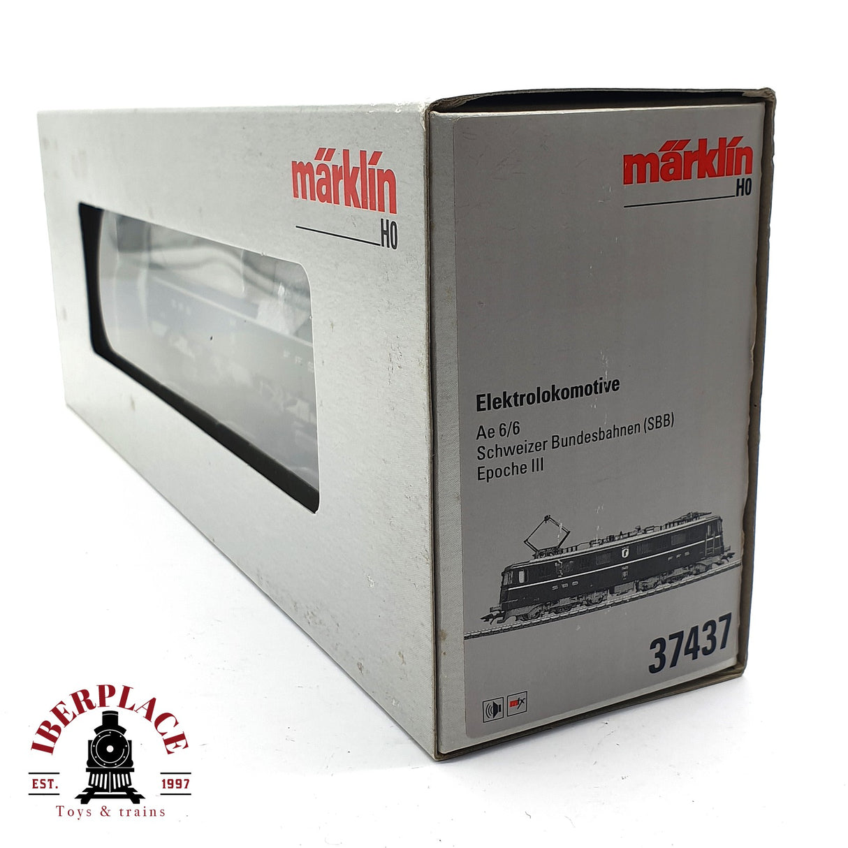 ♻️ 2 mano - Digital Märklin 37437 Locomotora 11409 SBB con sonido H0 escala 1:87 EH09