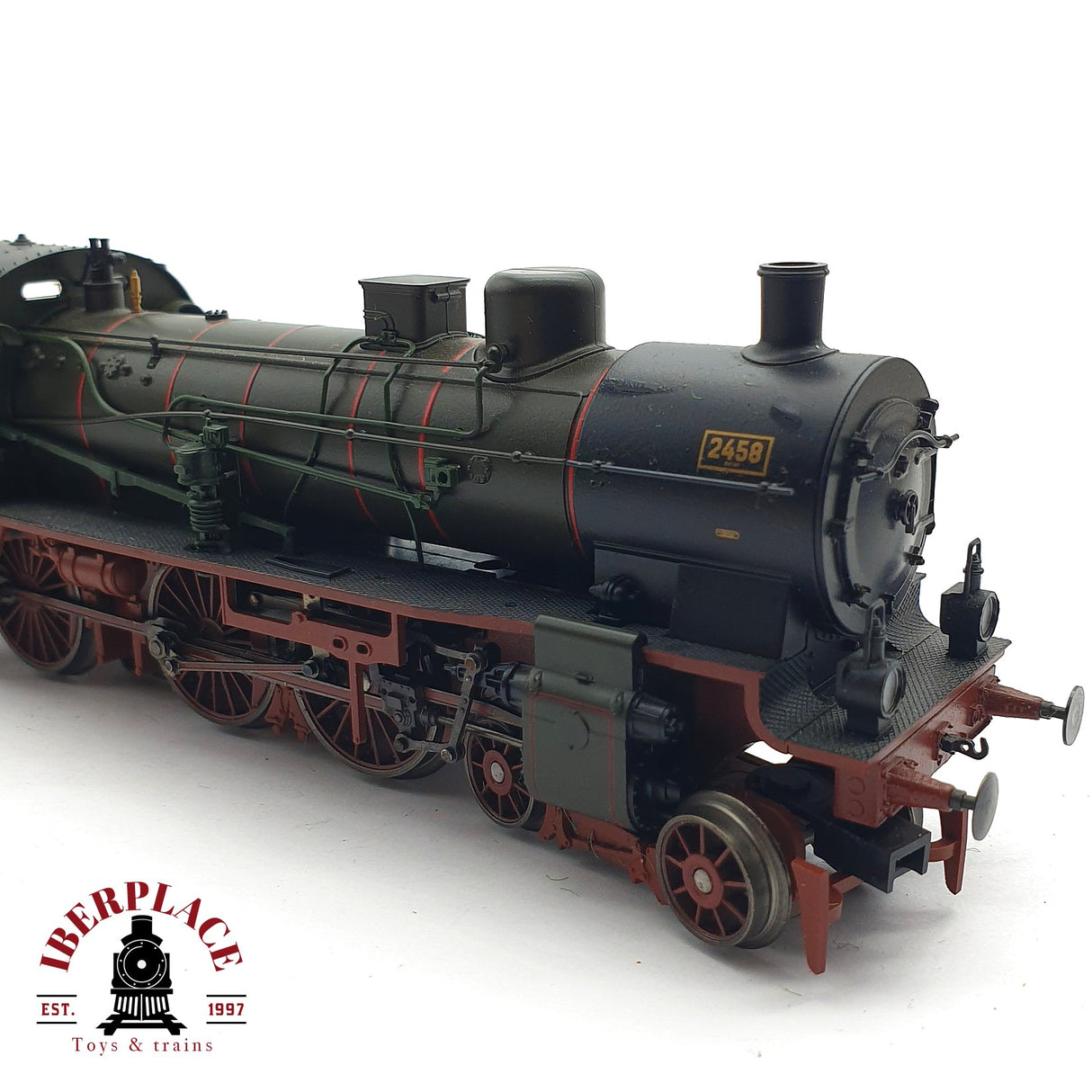 ♻️ 2 mano - Digital Märklin 37031 Locomotora K.P.E.V 2458 H0 escala 1:87 EH09