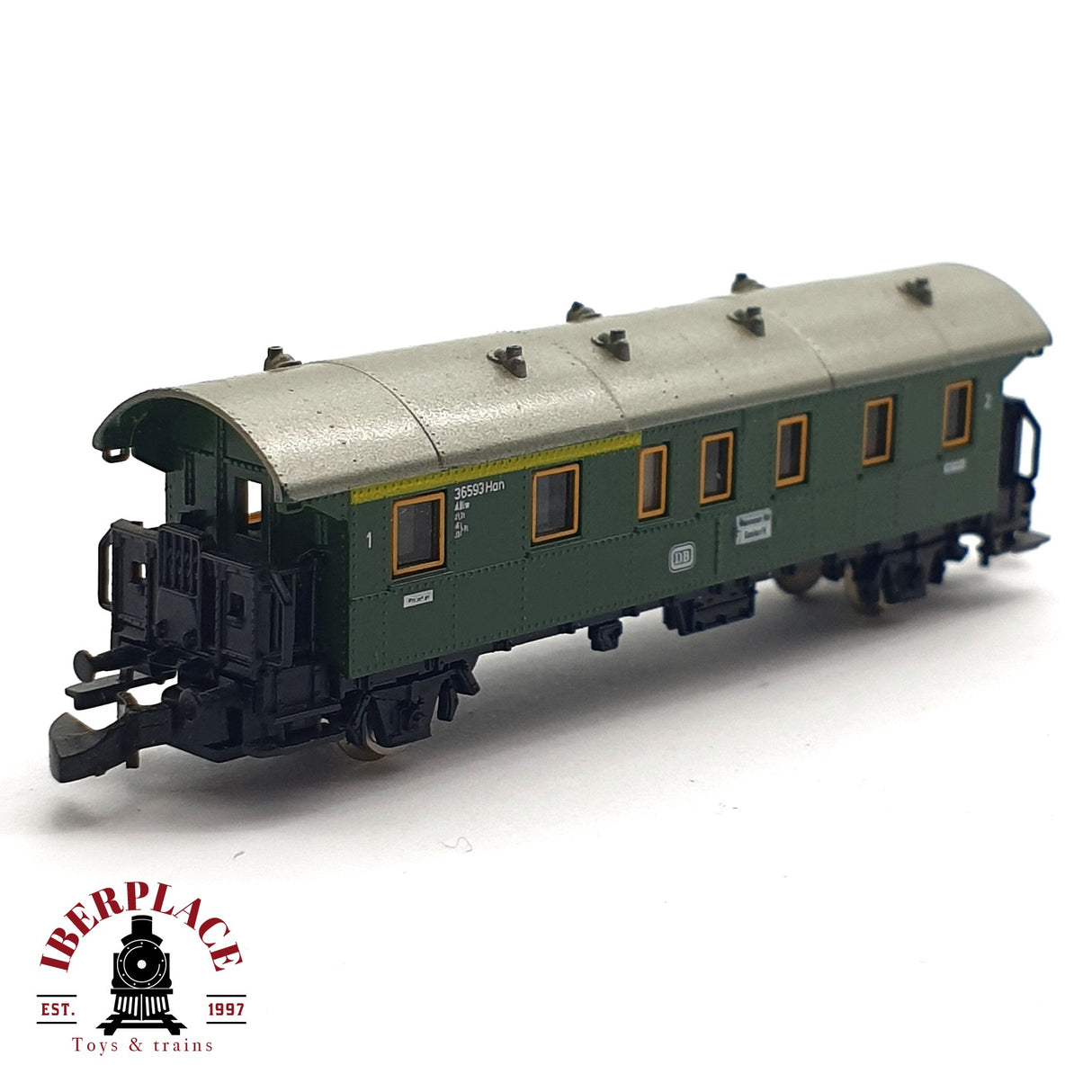 ♻️ 2 mano - Märklin vagón pasajeros clase 1-2 DB Z escala 1:220 EZ07