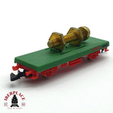 ♻️ 2 mano - Märklin vagón plataforma Experimentar la tecnología Z escala 1:220 EZ07