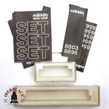 ♻️ 2 mano - Märklin cajas vacias para vagones e instrucciones Z escala 1:220 EZ07