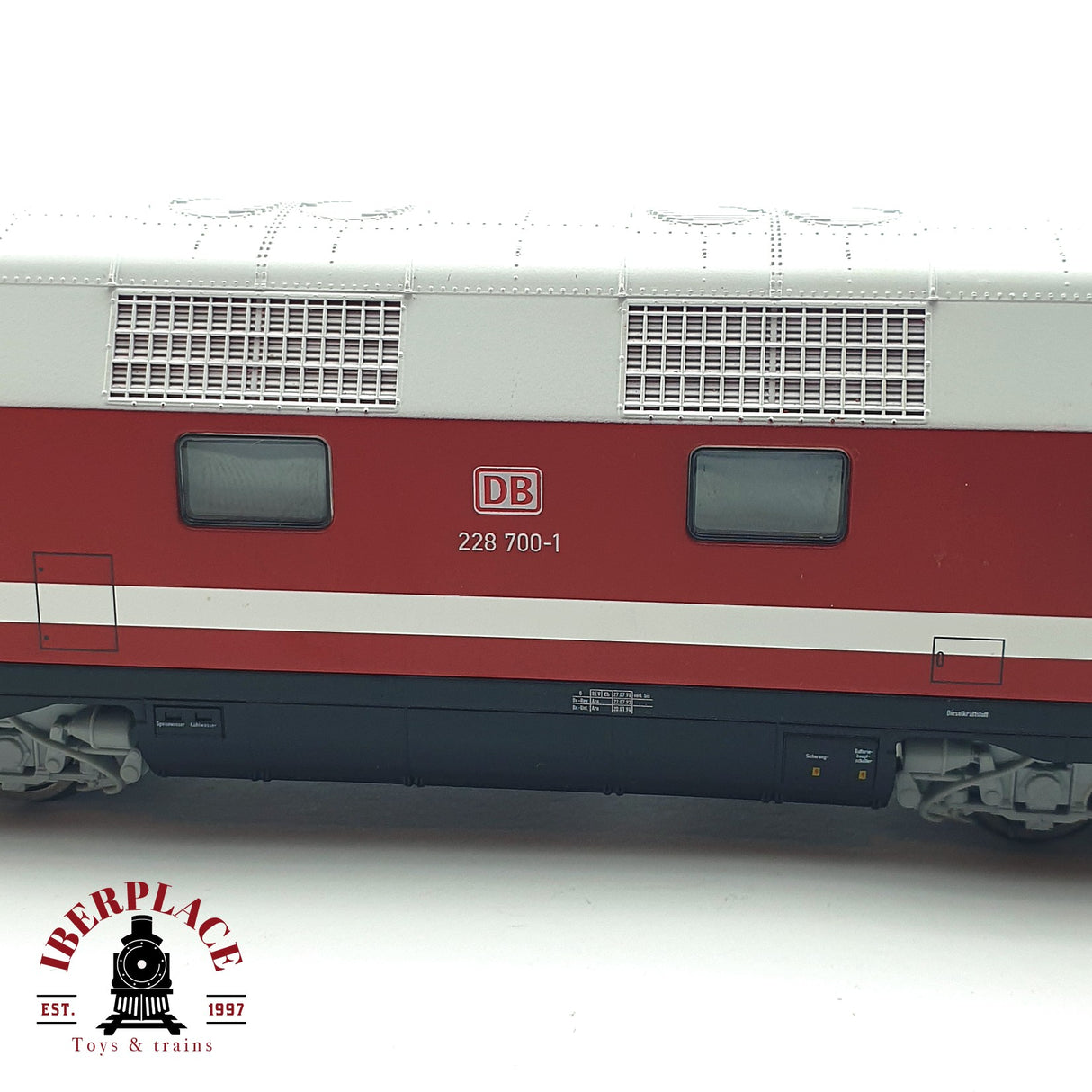 ♻️ 2 mano - AC PIKO 59385 Locomotora BR 228 DB H0 escala 1:87 EZ07