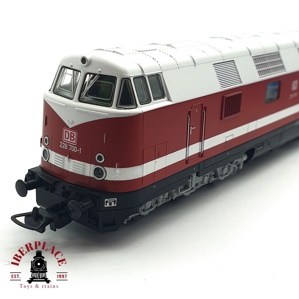 ♻️ 2 mano - AC PIKO 59385 Locomotora BR 228 DB H0 escala 1:87 EZ07